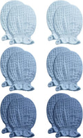 Pro Goleem Muslin Baby Mittens for Newborn, 100% Cotton No Scratch Soft by ProGoleem