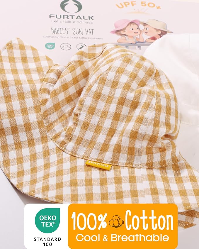FURTALK Baby Sun Hat Toddler Beach Hats - Image 5