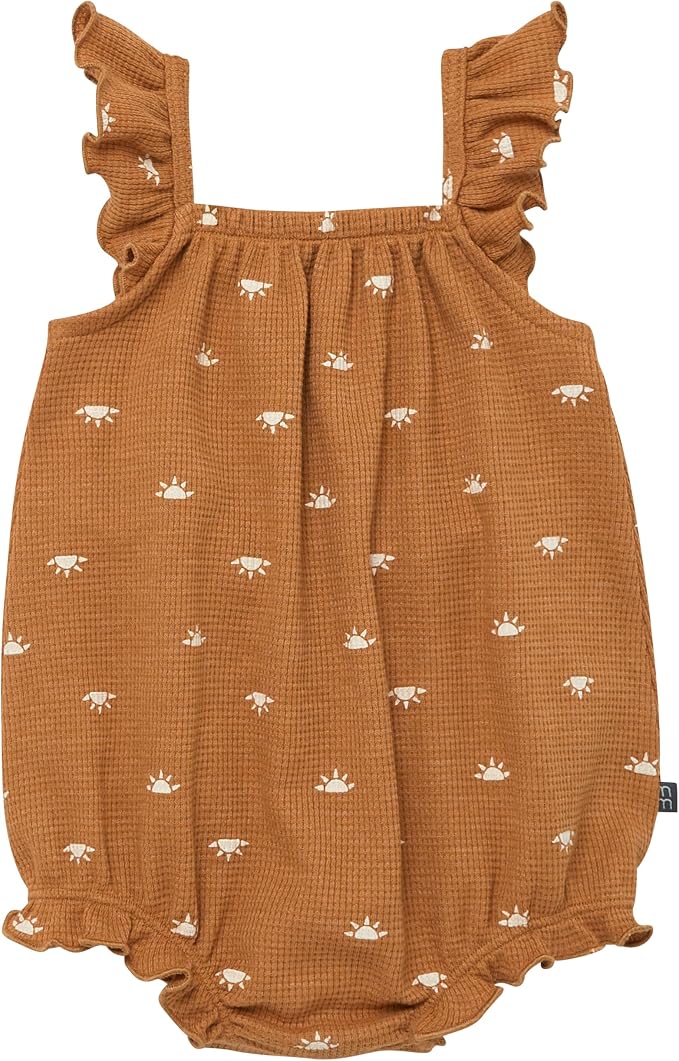 Modern Moments by Gerber Baby Girls' Mini Flutter Sleeve Bubble Romper by ModernMomentsbyGerber