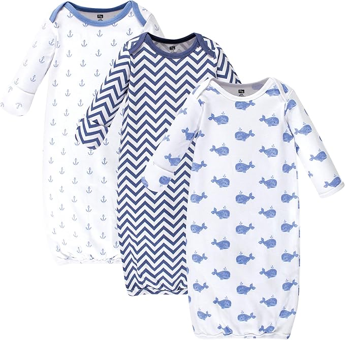 Hudson Baby unisex-baby Cotton Gowns by HudsonBaby