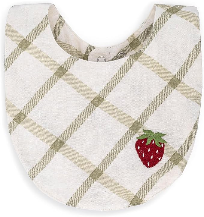 Crane Baby Soft Baby Bib Set, 100% Cotton Muslin Baby Bibs, Soft and Absorbent - Image 9