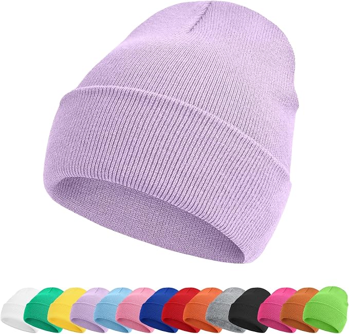 ZOORON Toddler Beanie Baby Kids Beanies Warm Winter Hat Knit Skull Cap by ZOORON
