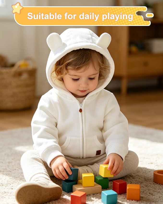 Baby Boy Clothes Jackt Girl Baby Hoodie Coat Outerwear Fall Spring | Baby Boy - Image 2