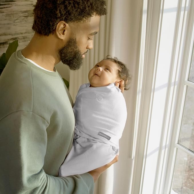 SwaddleMe by Ingenuity Original Swaddle, 100% Cotton, Improves Sleep & Calms - Image 12