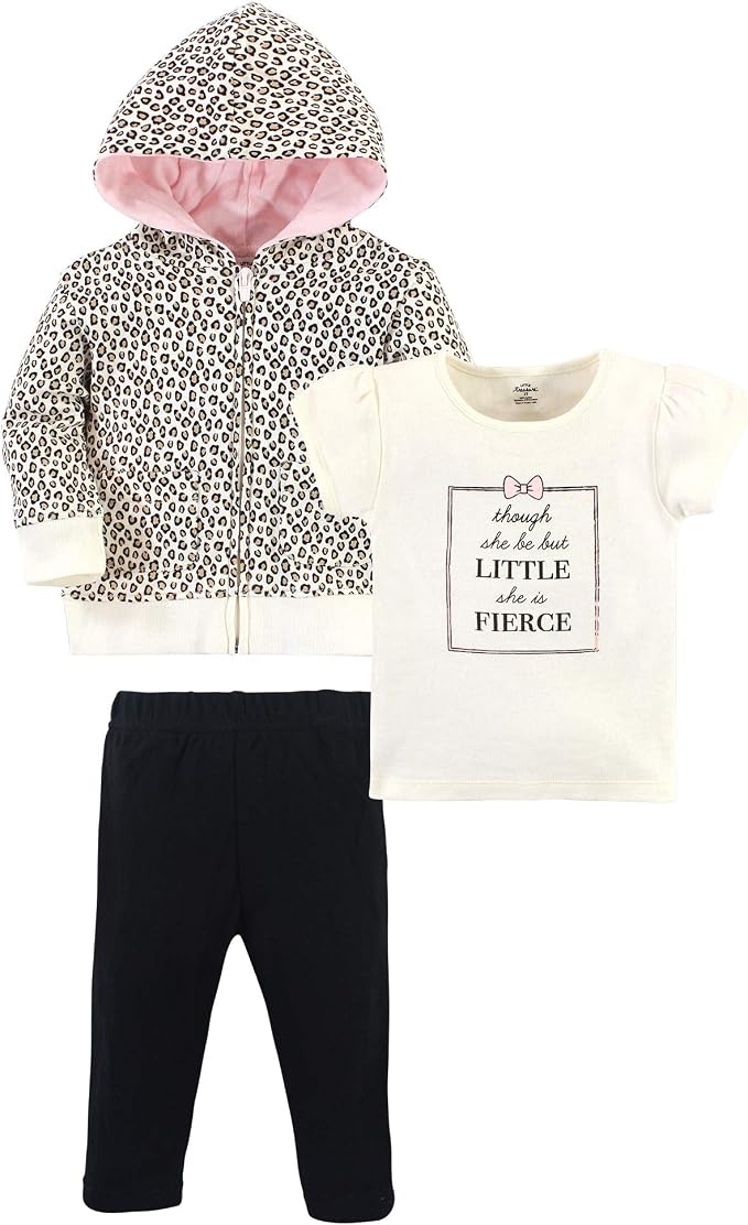 Little Treasure Baby Hoodie, Bodysuit Or Tee Top, and Pant Set - Image 2