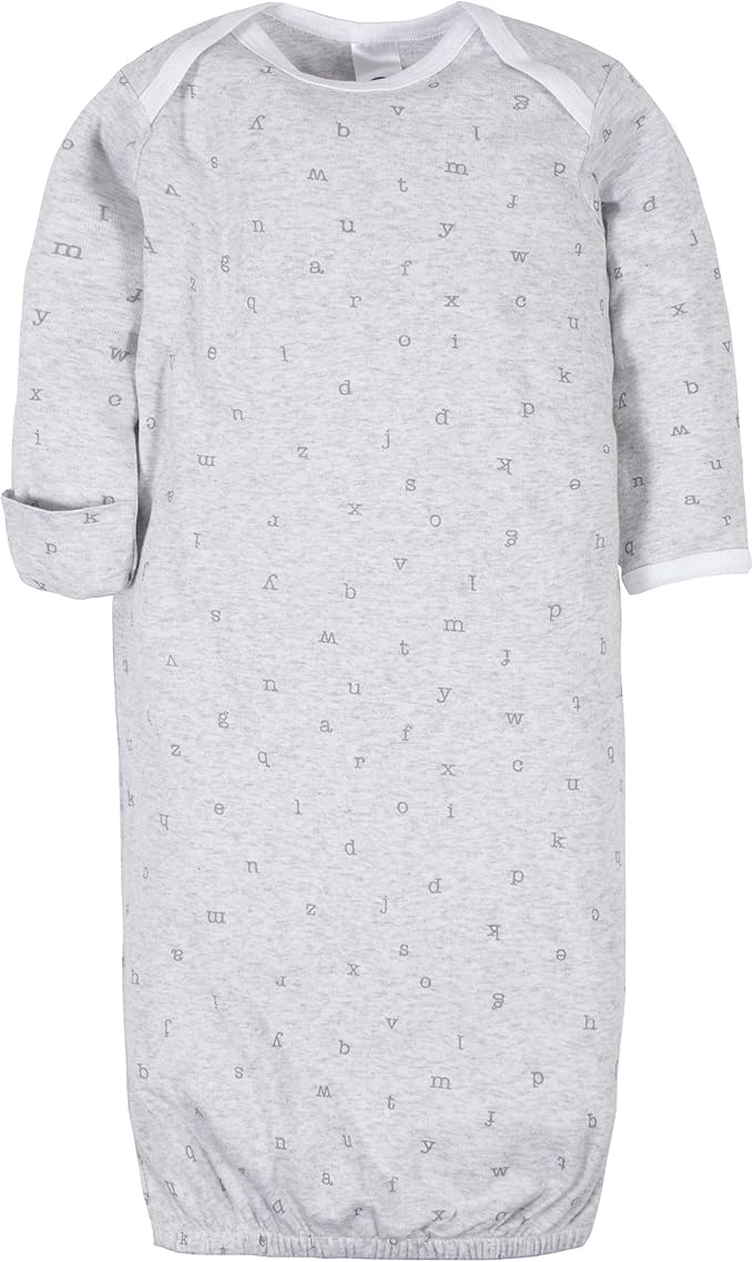 Gerber Baby Boys & Girls 4-Pack Sleeper Gown - Image 5