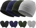 BQUBO Baby Hats and Mittens Infant Cotton Beanie Gloves No Scratch Set Newborn by DRESHOW