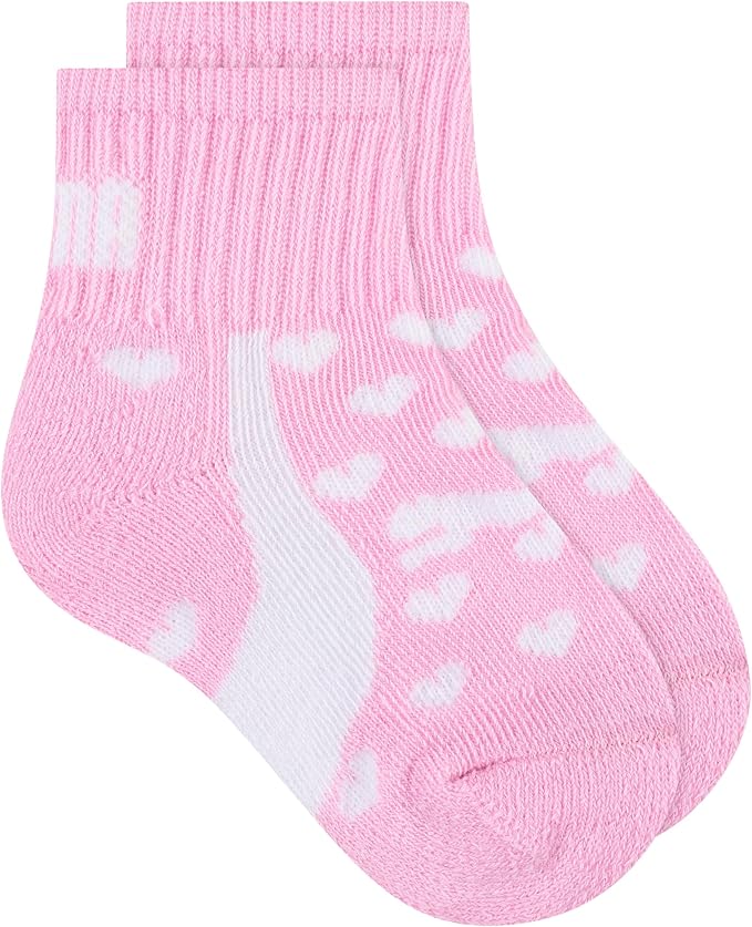 PUMA Unisex Baby 6-pack Infant Anklet Socks, Extra Cushion & Comfort-toe - Image 6