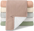 Bearmoss Muslin Burp Cloths, 100% Cotton Baby Burping Clothes, Large Extra Soft by Bearmoss