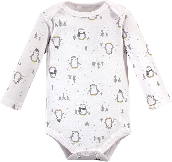 Hudson Baby Unisex Baby Cotton Bodysuits - Image 4