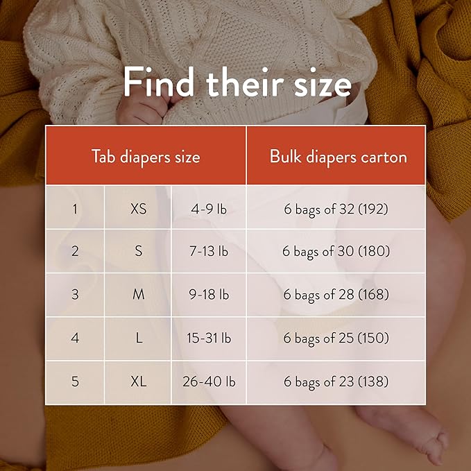 Joonya Baby Diapers, Size 5 XL (26-40 lb) - 6 Bags of 23 (138) - New Range - NonToxic, Eco-Friendly, Ultra Slim, Overnight Use - Made in Denmark