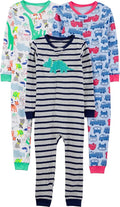 Simple Joys by Carter's Babys' 3 pack Snug Fit Footless Cotton Pajamas by SimpleJoysbyCarters