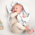 Bare Home Flannel Receiving Blanket, Premium 100% Cotton Flannel Blanket 6-Pack by BareHome