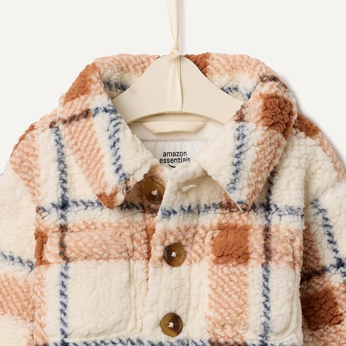 Amazon Essentials x Sofia Grainge Toddlers and Baby Boys' Sherpa Fleece - Image 5