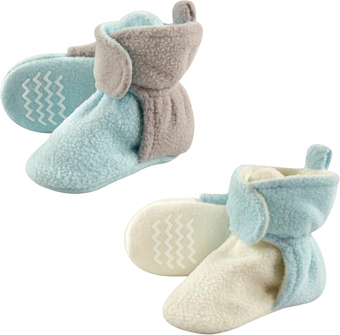Hudson Baby Unisex-Baby Cozy Fleece BootiesSlipper Sock - Image 2