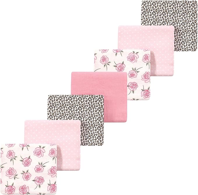 Luvable Friends Little Treasure Flannel Receiving Blankets 7pk by Luvable+Friends