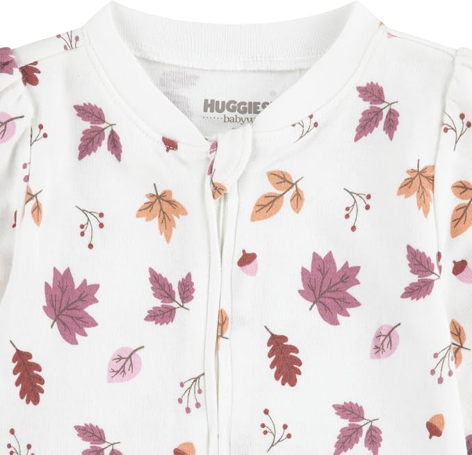 HUGGIES Baby Baby Printed Footed Coverall - Image 3