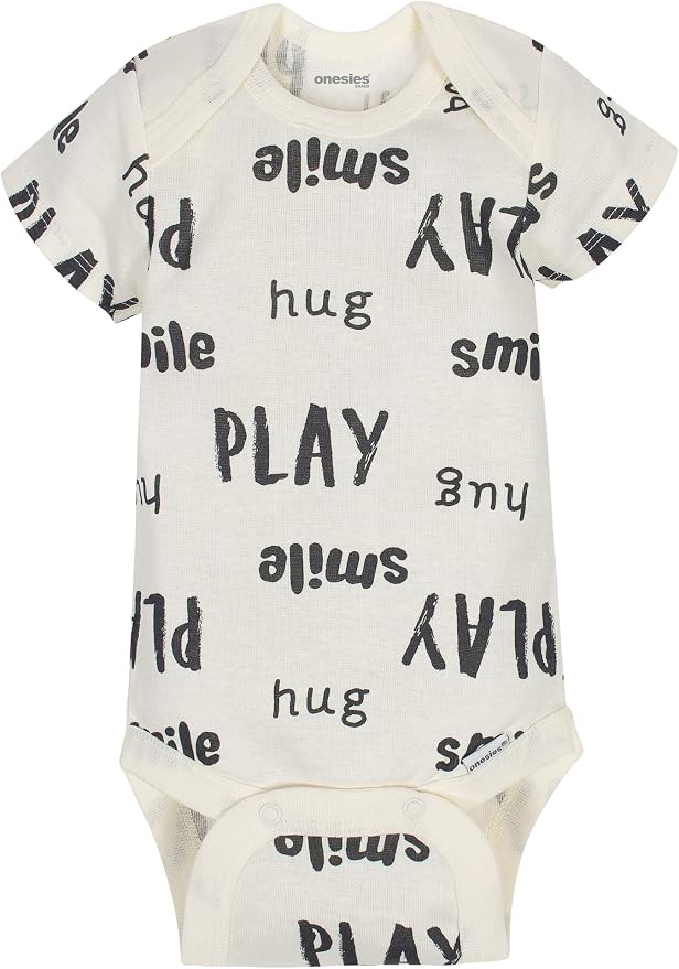 Onesies Brand Baby 8-pack Short Sleeve Mix & Match Bodysuits - Image 3
