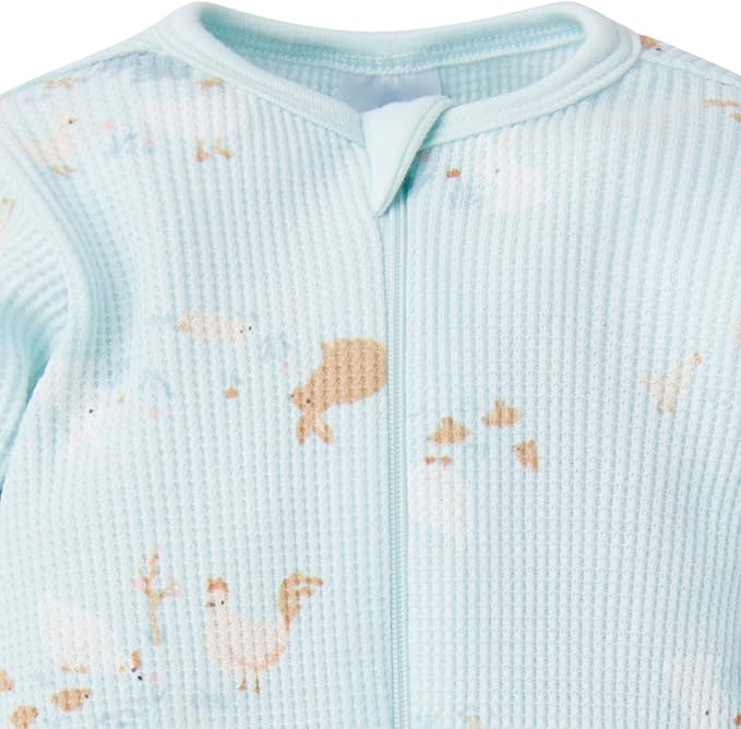 Gerber Baby 2-pack 2-way Zip Thermal Footed Sleep 'N Play - Image 3