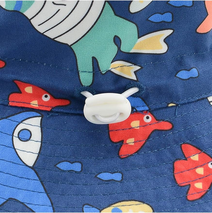 Komorebi Toddler Sun Hat UPF 50+ Kids Beach Bucket Hats Boys Girls 0-8Y | Cute - Image 6