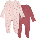 Modern Moments by Gerber Baby Viscose 2-Pack Sleep 'N Play w/ Mitten Cuffs by ModernMomentsbyGerber