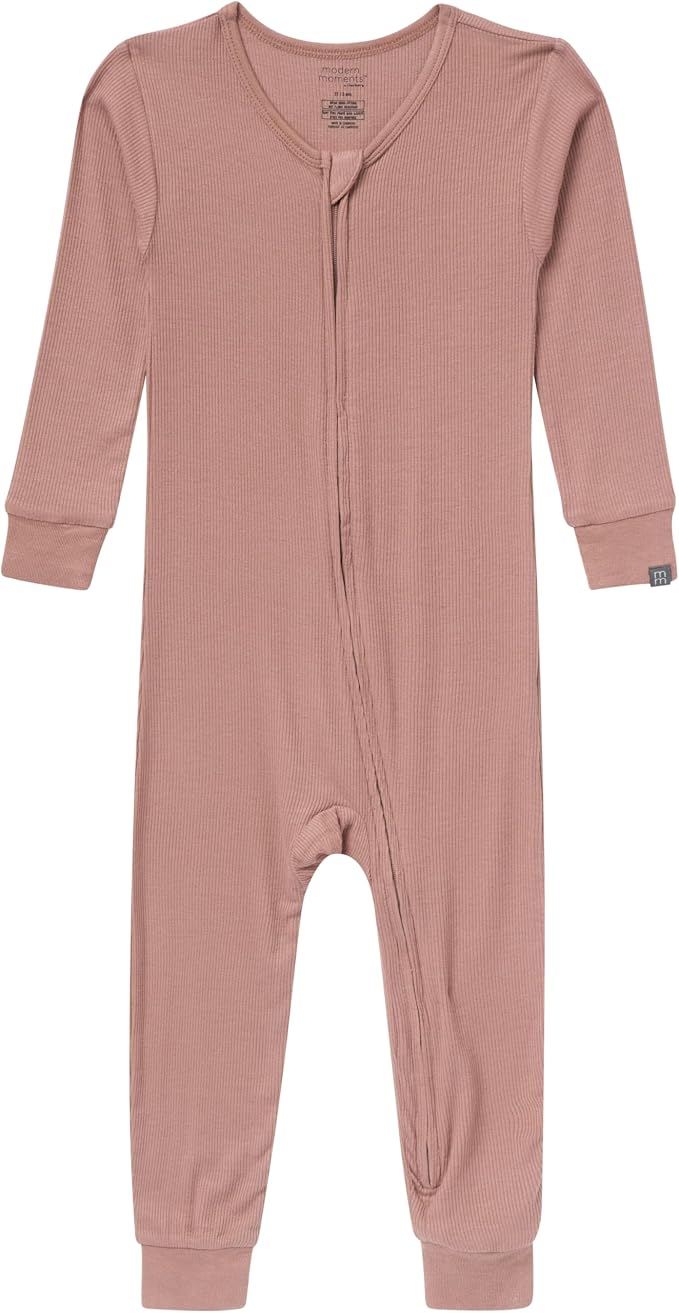 Modern Moments by Gerber Baby Viscose 2-pack Footless Tight Fitting Pajamas - Image 13