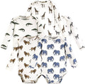Touched by Nature Unisex Baby Organic Cotton Long-Sleeve Bodysuits by TouchedbyNature