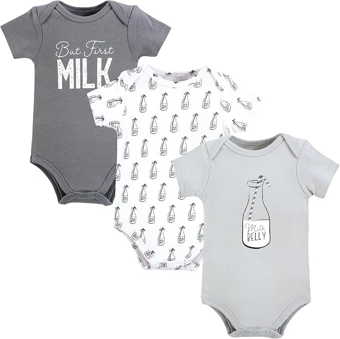 Hudson Baby Unisex Baby Cotton Bodysuits by HudsonBaby
