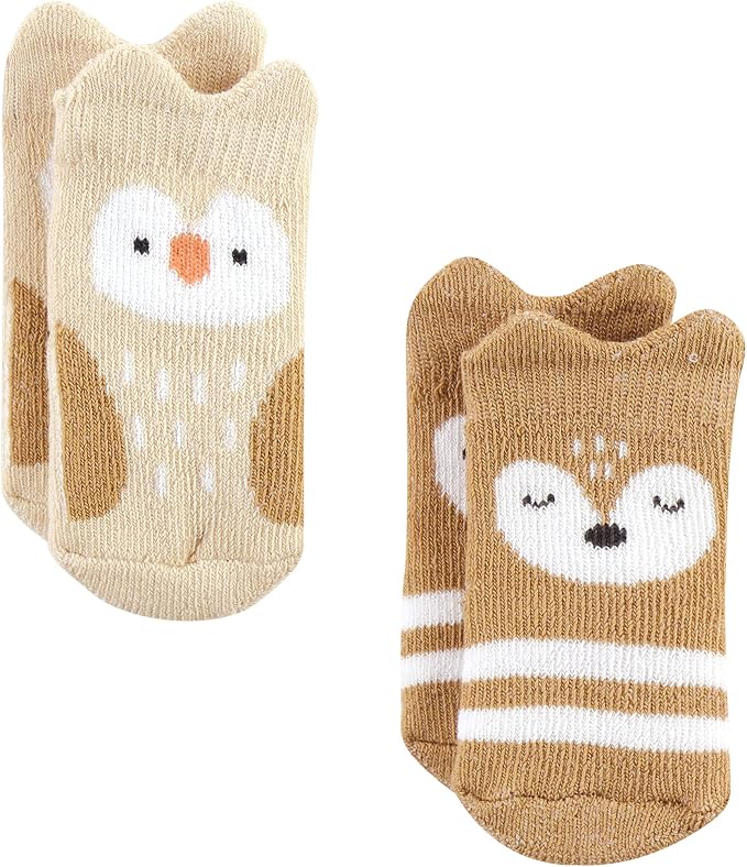 Hudson Baby Baby 8-pack Cotton Rich Newborn and Terry Socks - Image 4