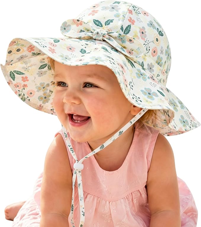 Baby Toddler Sun Protection Bucket Hat Infant Beach Summer Hats by UrbanVirgin