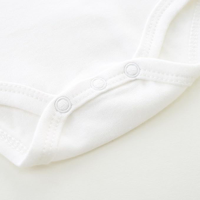 Baby Girl Collared Onsie Polo Bodysuit Boy Cotton Romper Short Sleeve 0~24M - Image 6