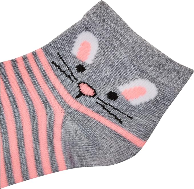 Cherokee Baby Girls' 12 Pack Shorty Ankle Socks - Image 4