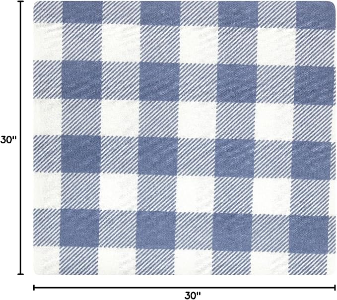 Hudson Baby Unisex Baby Cotton Flannel Receiving Blankets, Moose Bear, One Size - Image 7