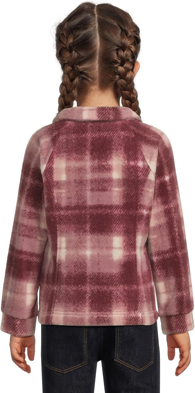 Columbia Youth Girls Benton Springs II Printed Fleece Jacket - Image 2