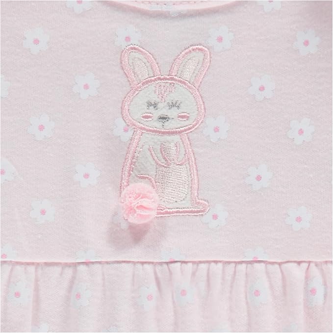 Cudlie 2-Pack Baby Girl Rompers – Soft Cotton, Everyday Comfort - Image 5