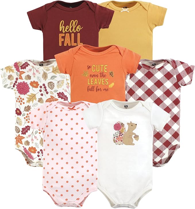 Hudson Baby Baby Boys' Cotton Bodysuits 7-pack by HudsonBaby