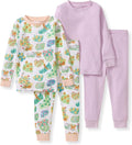 Burt's Bees Baby Girls Organic Cotton Pajamas, Toddler PJ Set, 2-PC | Soft by BurtsBeesBaby