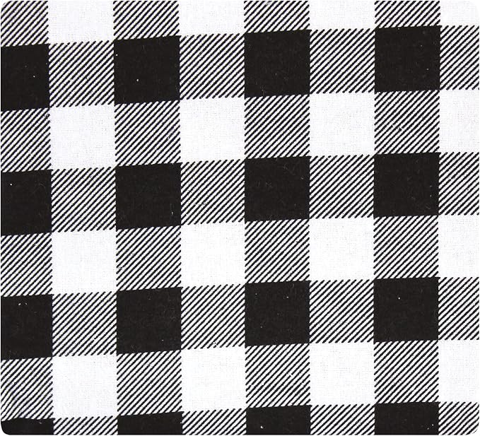 Hudson Baby Unisex Baby Cotton Flannel Receiving Blankets, Buffalo Plaid Bear - Image 4