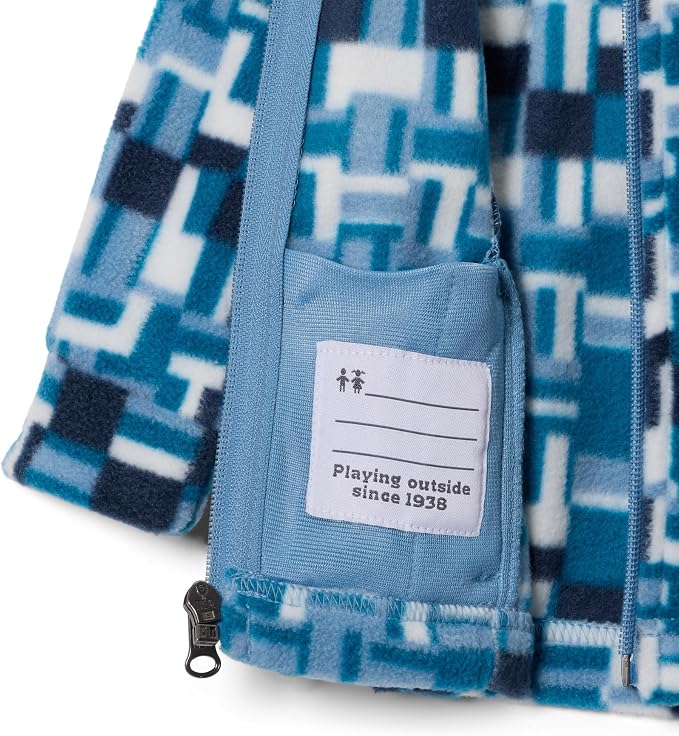 Columbia Youth Girls Benton Springs II Printed Fleece Jacket - Image 3