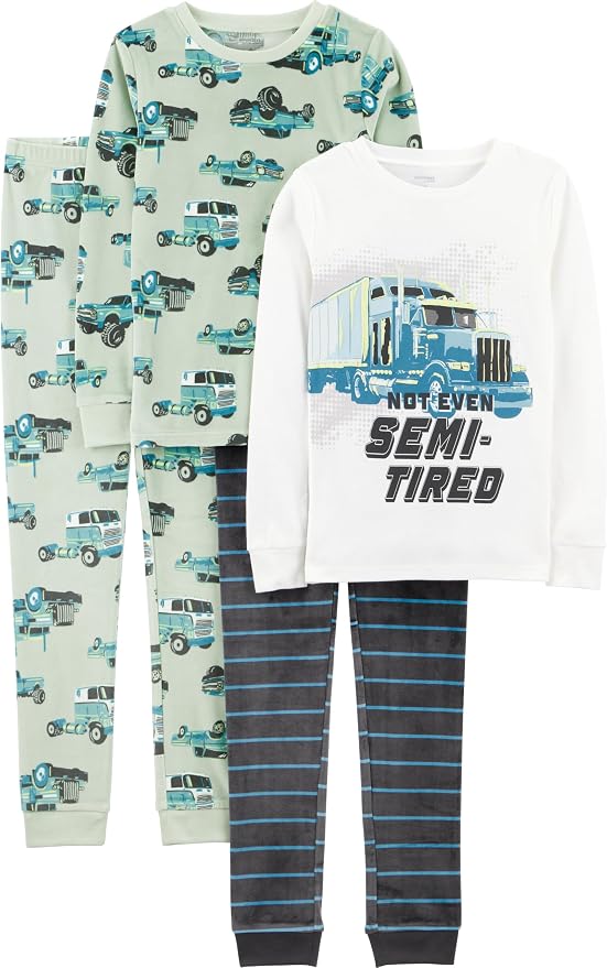 Simple Joys by Carter's Boys 4 piece Pajama Set by SimpleJoysbyCarters