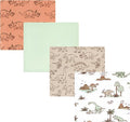 Hudson Baby Unisex Baby Cotton Poly Flannel Receiving Blankets, Dinosaur by HudsonBaby