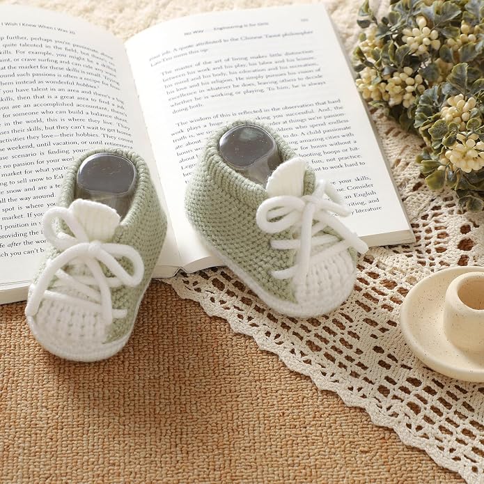 Baby Booties Newborn Baby First Shoes | Cozy Warm Knit Soft Booties - Image 2