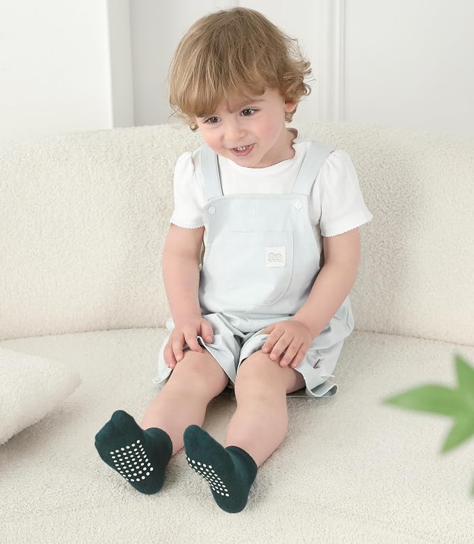 Baby Non-Slip Ankle Socks 12 Pack Soft Cotton - Image 3