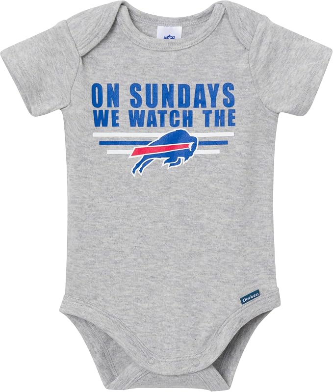 Gerber NFL Baby Boys 3-Pack Onesie Bodysuit - Image 4