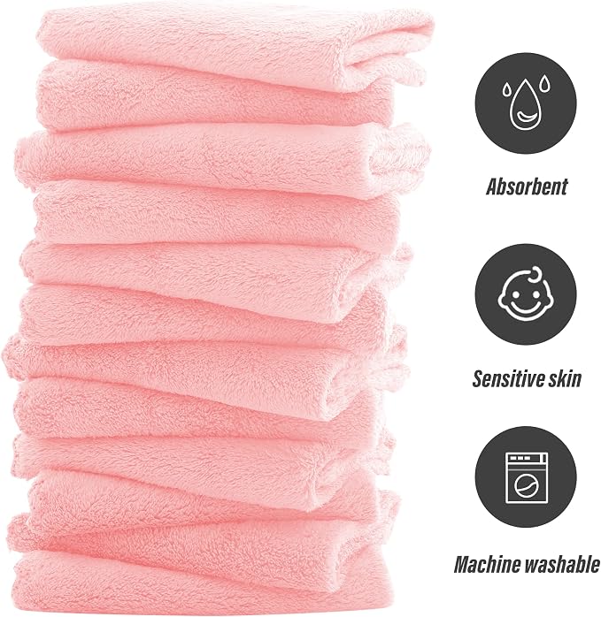 Sunny zzzZZ Ultra Soft 24 Pack Baby Washcloths - Image 4