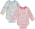 pureborn Baby Romper Bodysuits 2-Pack Unisex Soft Cotton One-Piece Outfit by pureborn