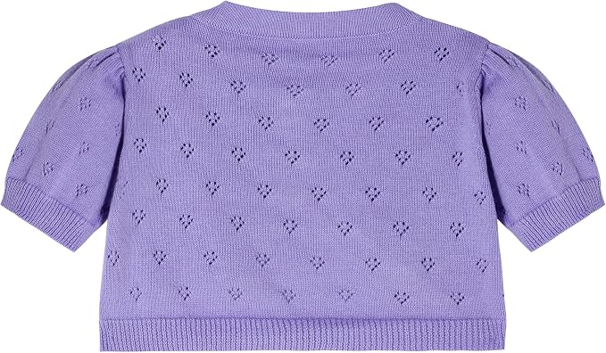 Girls Cardigan Sweater Toddler Baby Kids Knit Bolero Shrug - Image 5