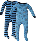 Gerber Baby Boys 2-Pack Footed Pajamas by Gerber