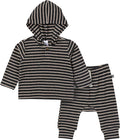 Modern Moments by Gerber Baby Hooded Hacci Top and Pant Set by ModernMomentsbyGerber