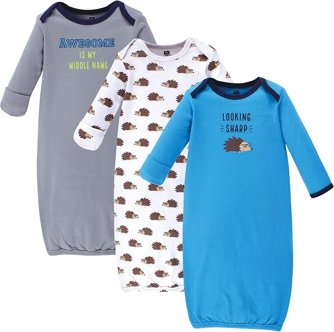 Hudson Baby unisex-baby Cotton Gowns by HudsonBaby